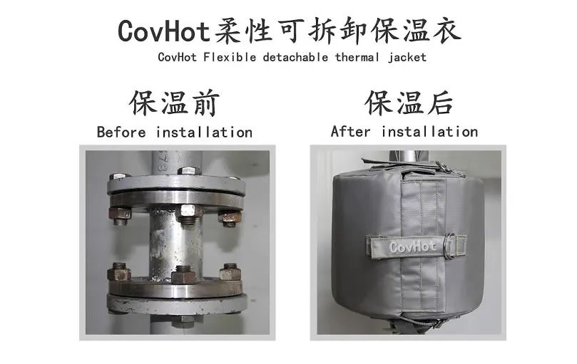 COVHOT?柔性可拆卸式<a href=http://www.d1725.cn/e/tags/?tagname=%E4%BF%9D%E6%B8%A9%E8%A1%A3 target=_blank class=infotextkey>保溫衣</a>,蒸汽系統(tǒng)節(jié)能,節(jié)能保溫